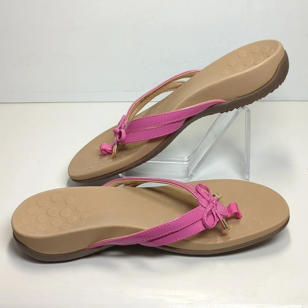 NWOT Vionic Bella X anniversary orthotic thong sandals women's size 6.5 EU 36.5 - Picture 12 of 14